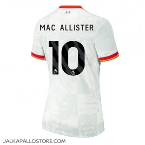 Liverpool Alexis Mac Allister #10 Kolmaspaita Naisten 2024-25 Lyhythihainen